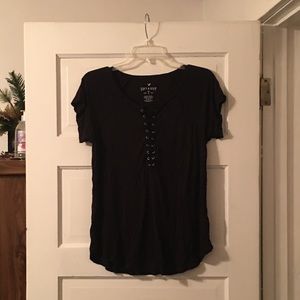 American Eagle soft n sexy laced shirt